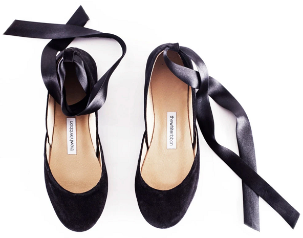 TWR black satin ballet flat silk ribbon - Copy.png