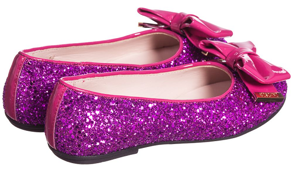 Moschino Fuchsia Pink Leather Glitter Flats - Copy.png