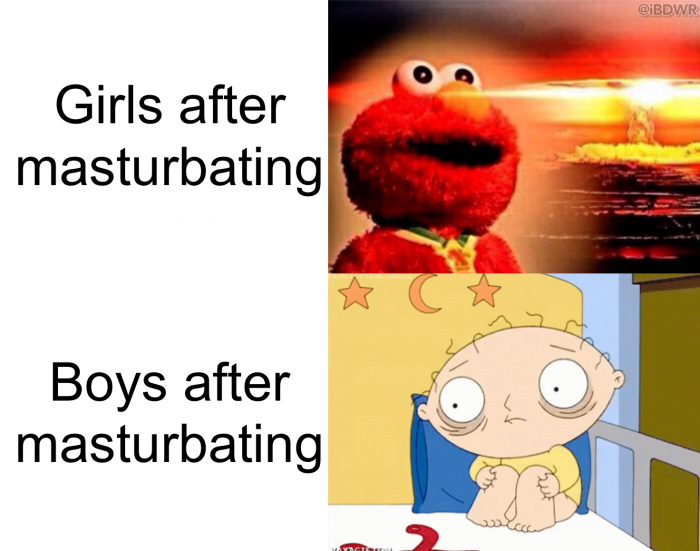 masturbation meme orgasm vs no orgasm.png