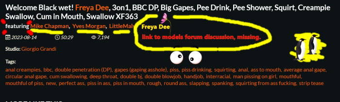 Screenshot 2023-08-14 at 16-18-32 Welcome Black wet! Freya Dee 3on1 BBC DP Big Gapes Pee Drink Pee Shower Squirt Creampie Swallow Cum in Mouth Swallow XF363 - AnalVids.png